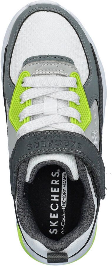 Skechers Uno Lite sneakers grijs neon - Foto 3