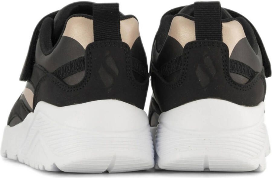 Skechers klittenbandschoen 310380L BKRG Uno Lite Metallic Burst Zwart Rose Goud - Foto 2