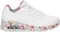 Skechers Sneakers UNO-MAJESTIC GARDEN wig sneaker plateausneaker met bedrukte zool - Wit