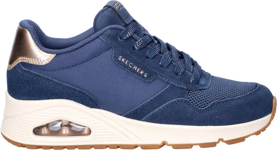 Skechers Uno sneakers blauw