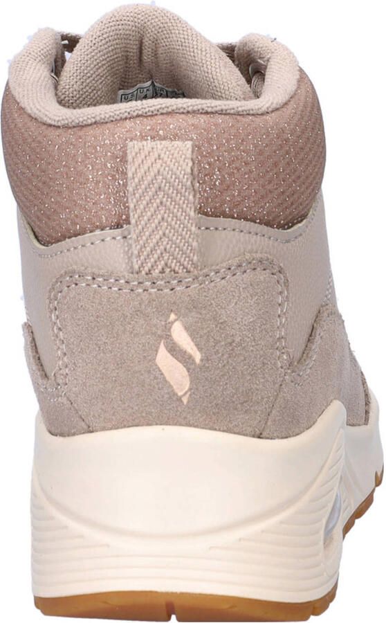 Skechers Uno Stacre Shine Dames Sneakers Beige - Foto 3