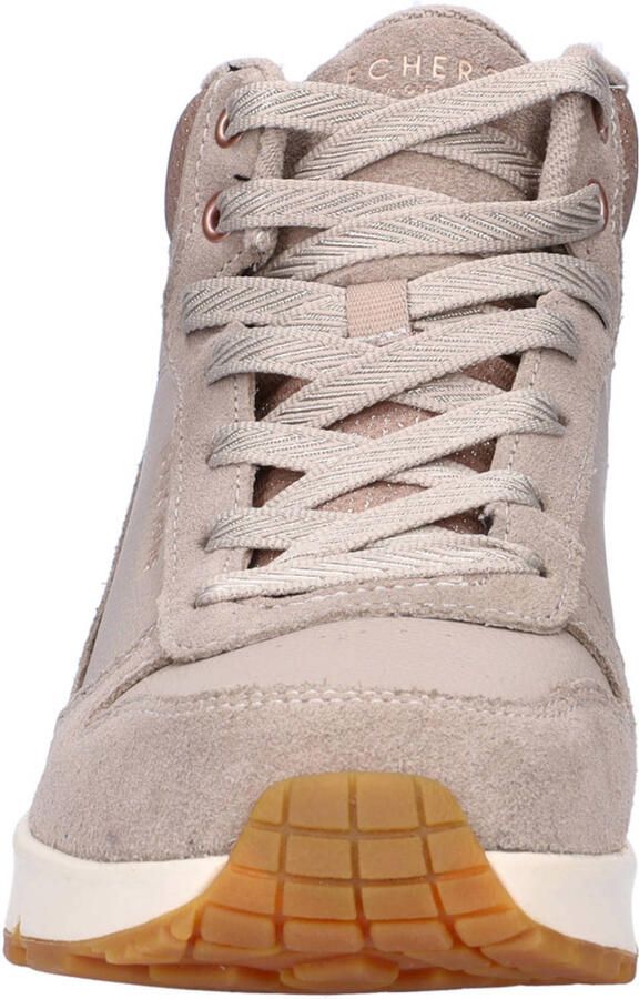 Skechers Uno Stacre Shine Dames Sneakers Beige - Foto 2