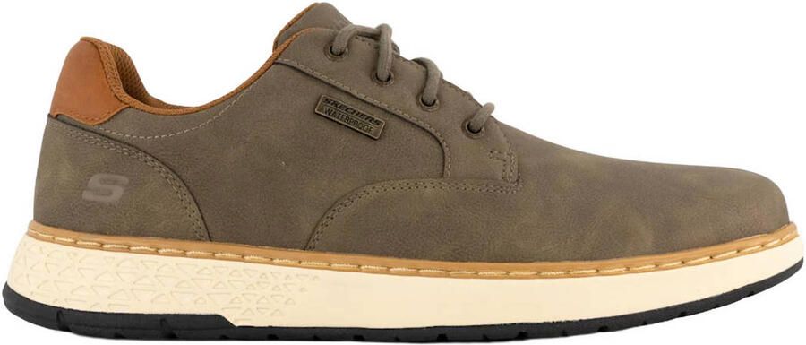Skechers Veterschoenen GARLAN trekking schoen sneakers vrijetijdsschoen met contraststiksels