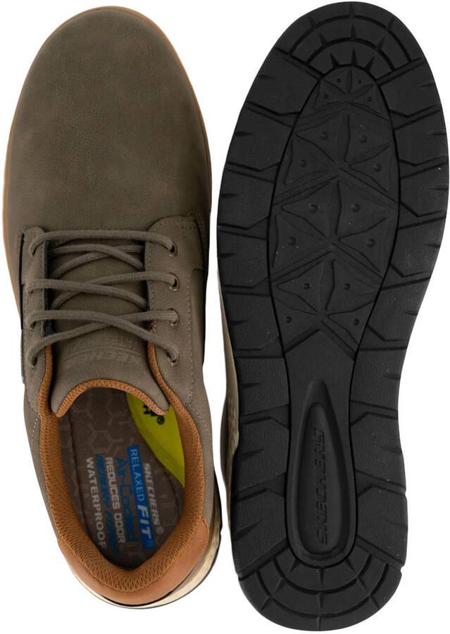 Skechers Veterschoenen GARLAN trekking schoen sneakers vrijetijdsschoen met contraststiksels - Foto 3