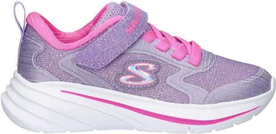 Skechers Wave 92 sneakers met glitters paars