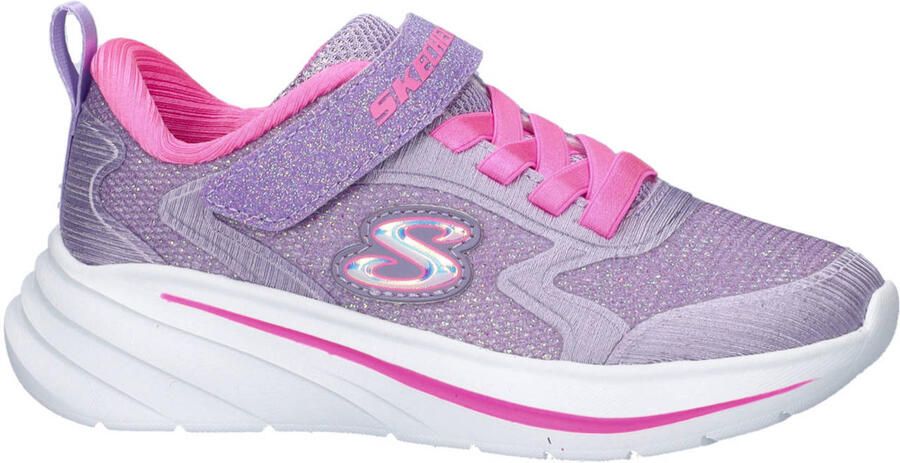 Skechers Wave 92 sneakers met glitters paars - Foto 2