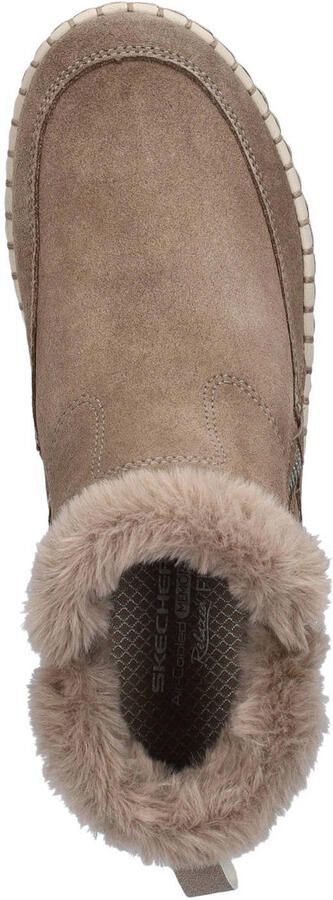 Skechers Wilshire Boulevard suède enkelboots taupe - Foto 3