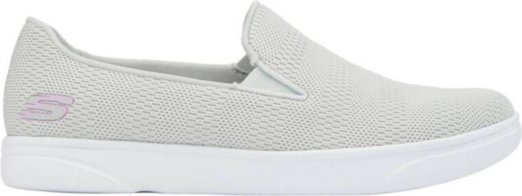 Skechers slip-on grijs