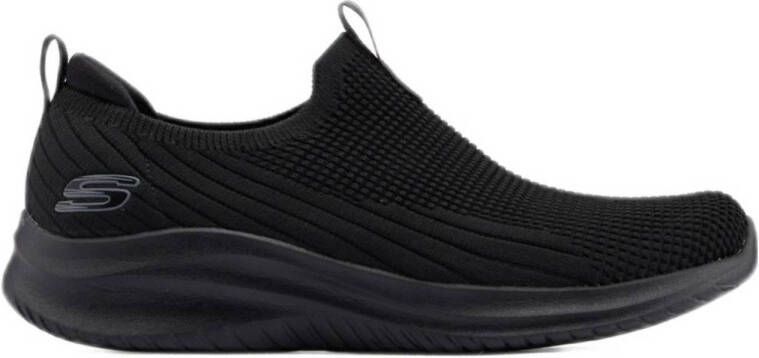 Skechers slip-on sneakers zwart