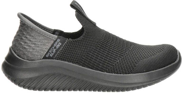 Skechers slip-on sneakers zwart