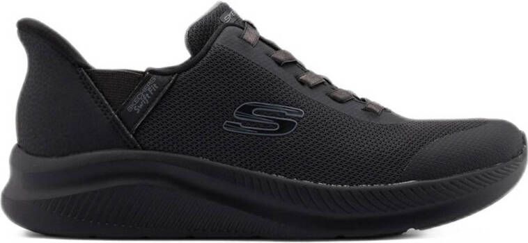 Skechers slip-on sneakers zwart