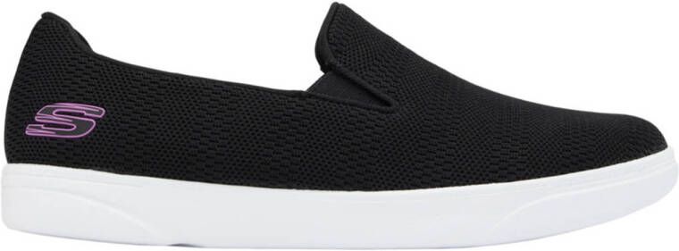 Skechers slip-on zwart