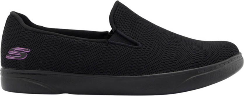 Skechers slip-on zwart