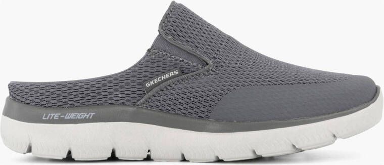 Skechers MERKLOOS Skechers Summits Vindicator heren instappers Grijs Extra comfort Memory Foam