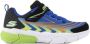 Skechers Vector Matrix jongens sneakers Blauw Uitneembare zool - Thumbnail 1