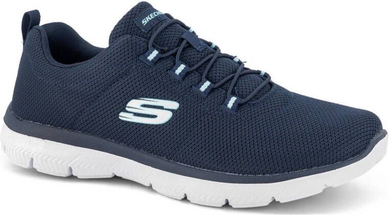 Skechers Dames Donkerblauwe Pure Genius Optimistic Mix