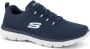 Skechers Dames Donkerblauwe Pure Genius Optimistic Mix - Thumbnail 1