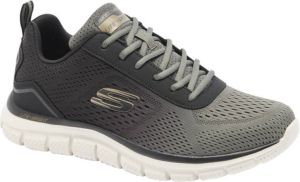 Skechers Track Ripkent 232399-OLBK Mannen Groen Trainingschoenen