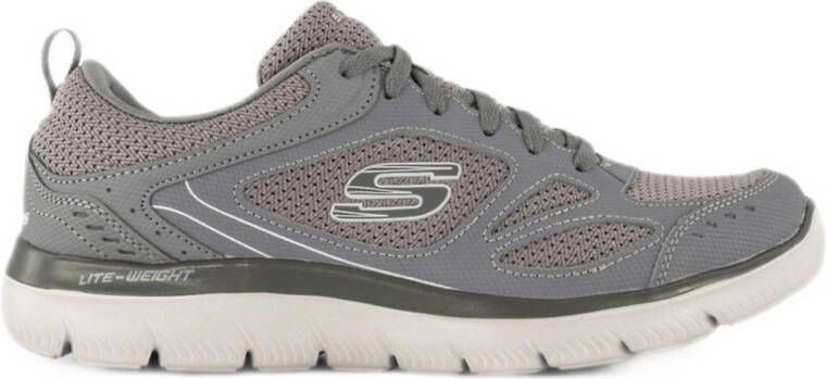 Skechers Summits-South Rim 52812-CHAR Mannen Grijs Trainingschoenen