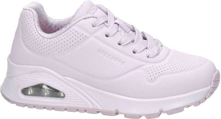 Skechers sneakers lila Paars Meisjes Imitatieleer Effen 34