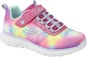 Skechers sneakers met glitters roze multi