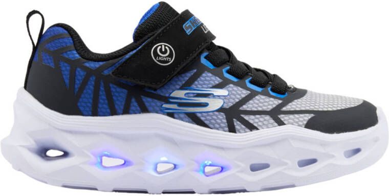 Skechers sneakers met lichtjes blauw