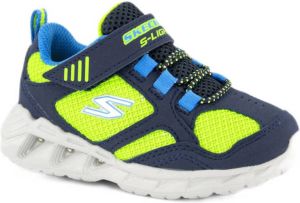 Skechers sneakers met lichtjes blauw groen