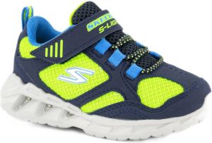 Skechers sneakers met lichtjes blauw groen