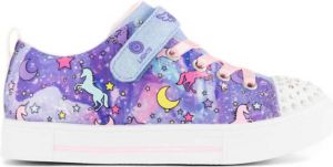Skechers sneakers met lichtjes lila