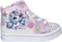 Skechers sneakers met lichtjes lila - Thumbnail 1