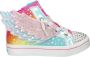 Skechers sneakers roze blauw Meisjes Imitatieleer Meerkleurig 33 - Thumbnail 1