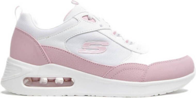 Skechers Wit roze sneaker memory foam