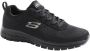 Skechers Heren Zwarte lightweight sneaker - Thumbnail 1