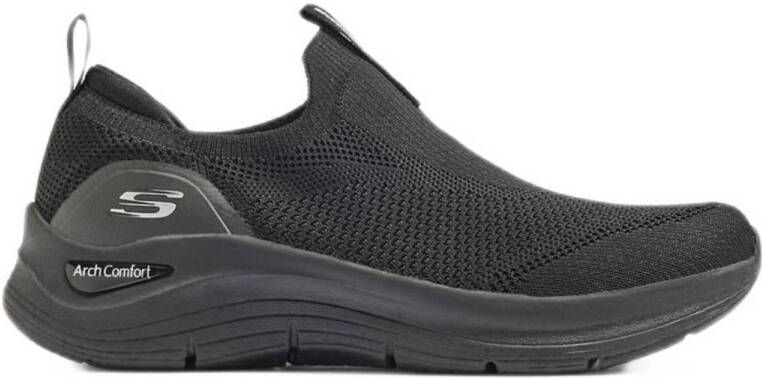 Skechers Dames Zwarte Arch Comfort Varla