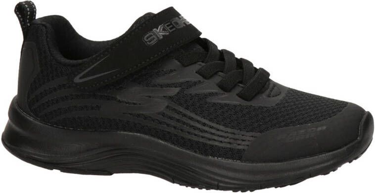 Skechers sneakers zwart Jongens Imitatieleer Effen 35