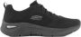 Skechers Zwarte sneaker ARCH COMFORT DEEP BREATH - Thumbnail 1