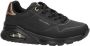 Skechers Comfortabele Zwarte Meisjessneaker met Memory Foam Zwart Heren - Thumbnail 1