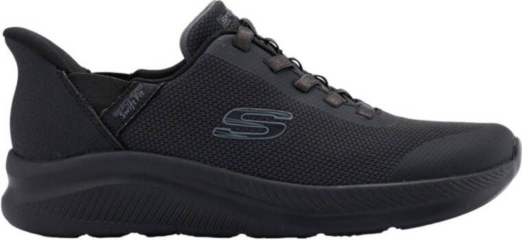Skechers slip-on sneakers zwart