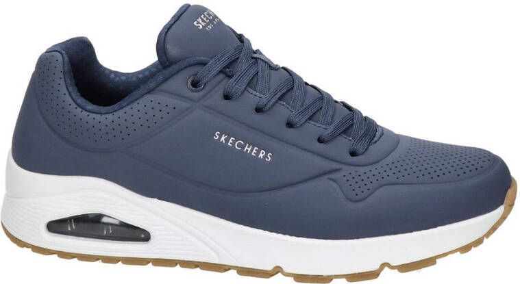 Skechers Sneakers Uno met air-cooled memory foam vrijetijdsschoen lage schoen veterschoen