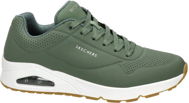 Skechers Sneakers Uno Stand on Air Vrijetijdsschoen lage schoen veterschoen met air-cooled memory foam