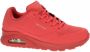 Skechers Stand On Air sneakers rood - Thumbnail 1