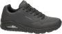 Skechers Sneakers met sleehak Uno Stand on Air Vrijetijdsschoen lage schoen veterschoen met fijne perforatie - Thumbnail 1