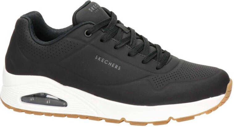 Skechers Stand On Air sneakers zwart wit