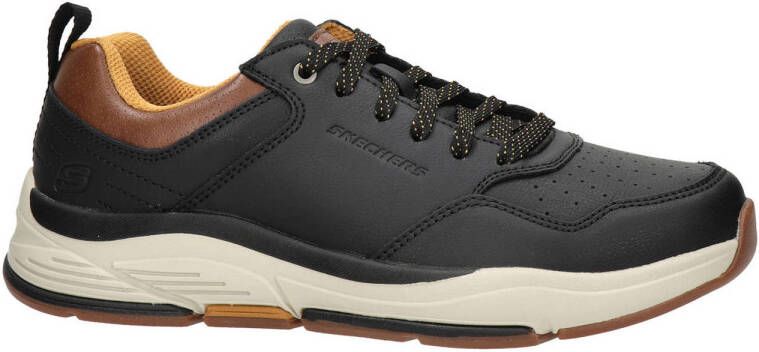 Skechers Relaxed Fit: Benago Treno Veterschoenen Laag zwart