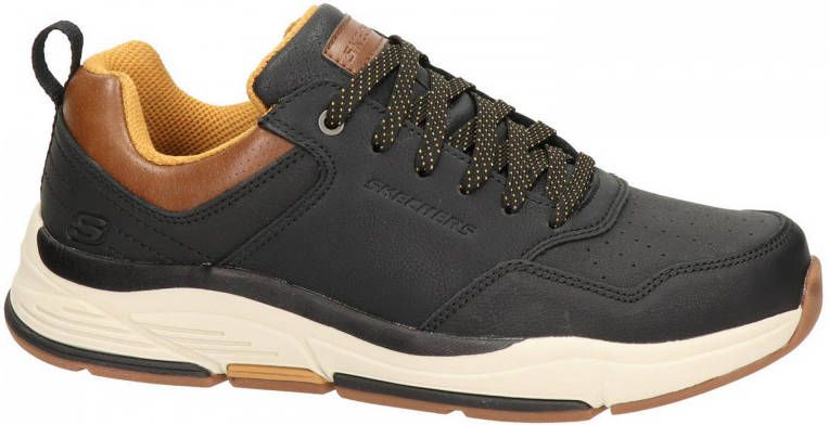 Skechers Relaxed Fit: Benago Treno Veterschoenen Laag zwart