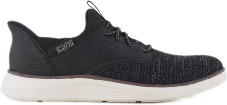 Skechers Swift fit Larsin sneakers zwart