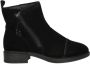 Skechers Tenley suède enkellaarzen zwart - Thumbnail 1