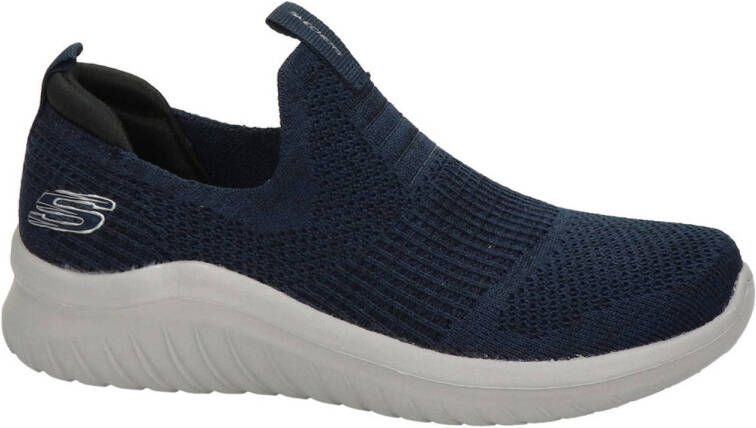 Skechers Ultra Flex 2.0 instappers donkerblauw