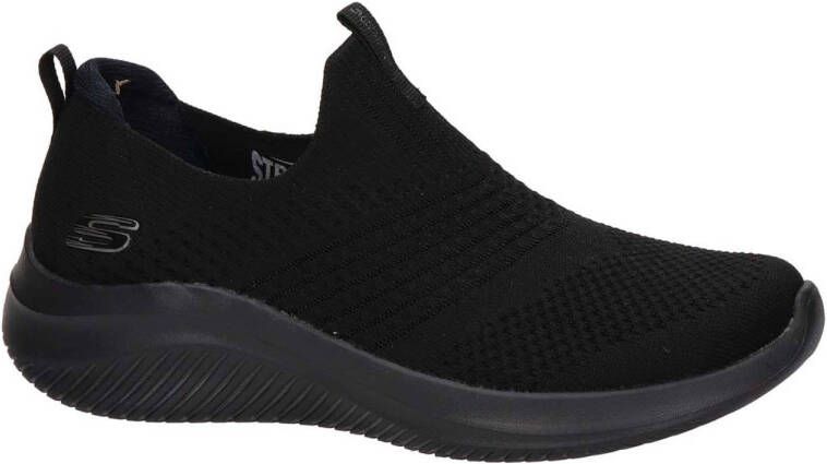 Skechers Ultra Flex 3.0 slip-on sneakers zwart