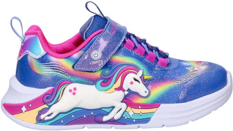 Skechers Unicorn Chaser sneakers blauw multi